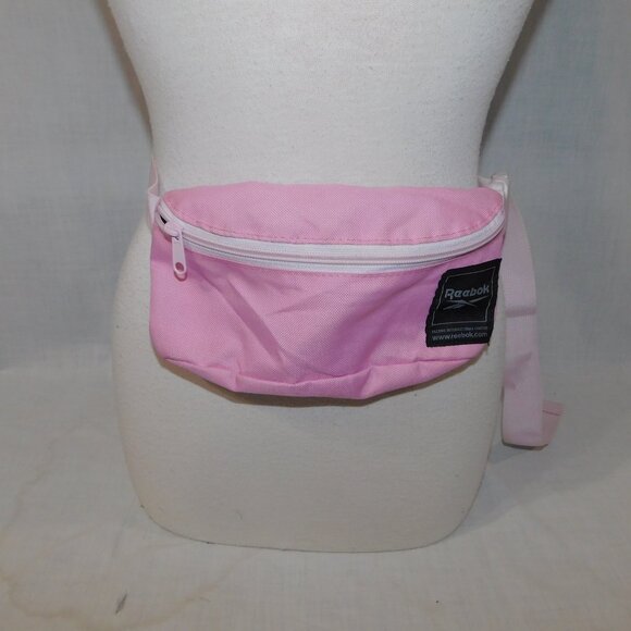 Reebok Pink Fanny Pack Waist Bum Belt Bag Travel Workout - Picture 6 of 7